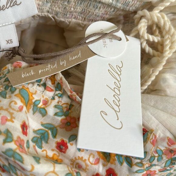 CLEOBELLA WOMEN'S DALLAS FLORAL PRINT MINI DRESS NWT XS - Picture 6 of 8